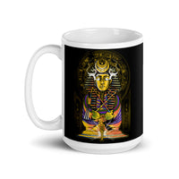 Pharoah White glossy mug