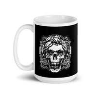 Skull Tattoo White glossy mug