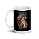 Mermaid White glossy mug