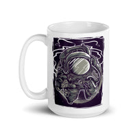 Astronaut White glossy mug