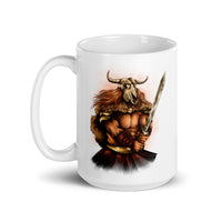 Battle For Honor White glossy mug