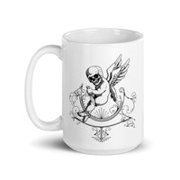 Dead Angel White glossy mug