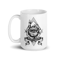 Domination White glossy mug