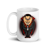 Vampire White glossy mug