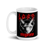 Lost Angeles White glossy mug