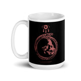 Cycle of Life White glossy mug