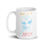 But is it Art? White glossy mug