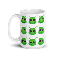 Alien Formation White glossy mug