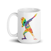 Alien Dab 1 White glossy mug