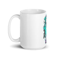 Day of the Dead Girl White glossy mug