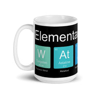 Elementary My Dear Watson White glossy mug