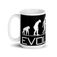 Alien Evolution 2 White glossy mug