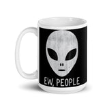 Ew, People White glossy mug