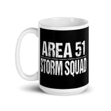 Area 51 Storm Squad White glossy mug