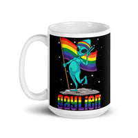 Gaylien White glossy mug