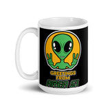 Greetings from Area 51 White glossy mug