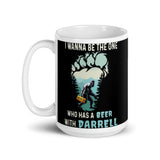 Beer with Daryl White glossy mug