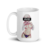 Hentai White glossy mug