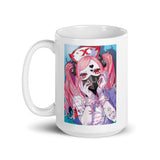 Anime Nurse White glossy mug