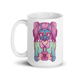 Toxic Anime White glossy mug