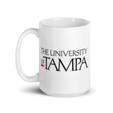 The University of Tampa White glossy mug