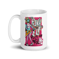 Punk Elf White glossy mug