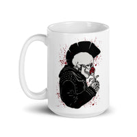 Punk in Love White glossy mug