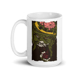 Zombie White glossy mug