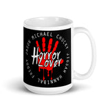 Horror Lover White glossy mug