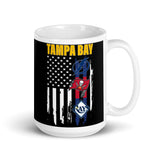 Tampa Bay White glossy mug