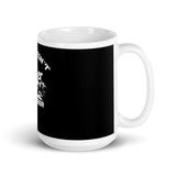 Life Doesn't Get Easier White glossy mug