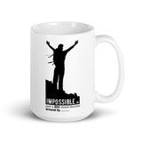 Impossible White glossy mug