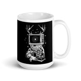 Galaxy Queen White glossy mug