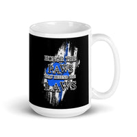 Honor the Paws White glossy mug