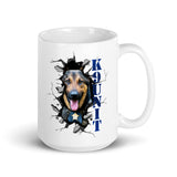 K9 Unit White glossy mug