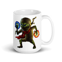 Mummy Magic White glossy mug