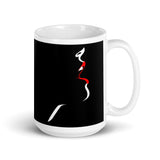 Girl White glossy mug