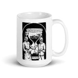 Time White glossy mug