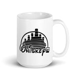 Whiskey White glossy mug