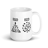 Ego Eco White glossy mug