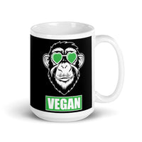 Vegan White glossy mug