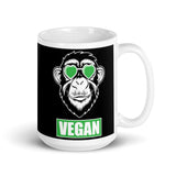 Vegan White glossy mug