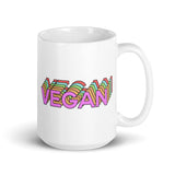 Vegan White glossy mug