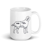 Good Boy Pets White glossy mug