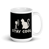 Stay Cool White glossy mug