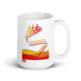 Bike White glossy mug