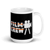 Film Crew White glossy mug