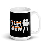 Film Crew White glossy mug