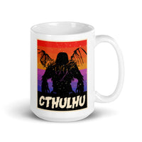 Cthulhu White glossy mug