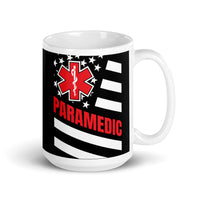 Paramedic 1 White glossy mug